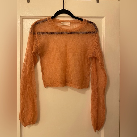 Urban Outfitters mohair style cropped sweater - Picture 2 of 5